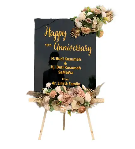 Papan Bunga Akrilik Wonosoco